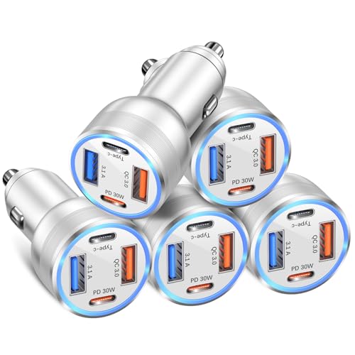 USB C Car Charger 5 Pack (5 Count)