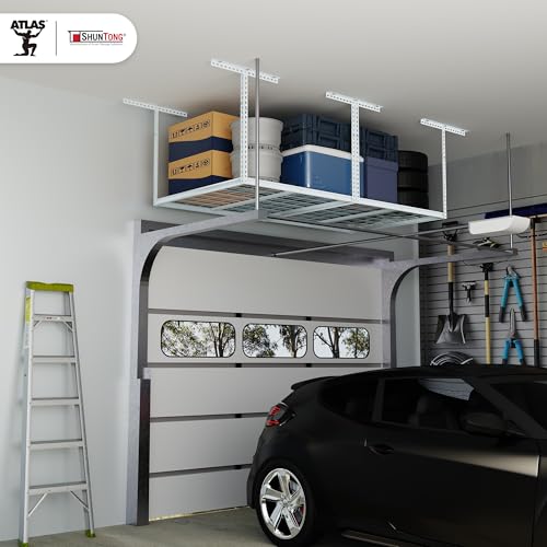 The Atlas Pro 4 x 8 ft Overhead Garage Storage Rack