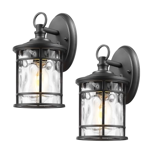 2 Pack Exterior Wall Sconce Light (2 Count)