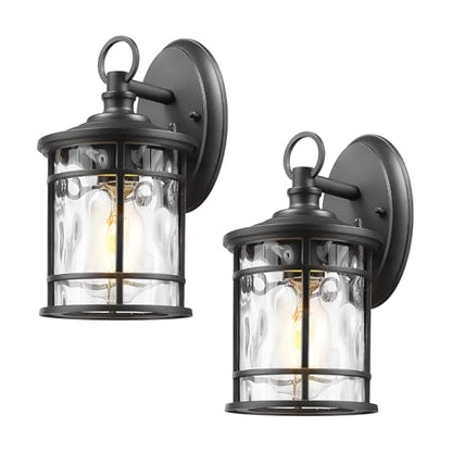 2 Pack Exterior Wall Sconce Light (2 Count)