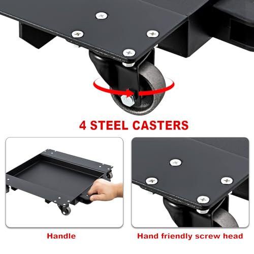 1200 LBS Motorcycle Jack with Dolly