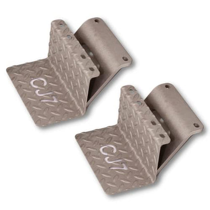 CJ5 Side Steps Compatible with Jeep © CJ Vehicles (2 Count)
