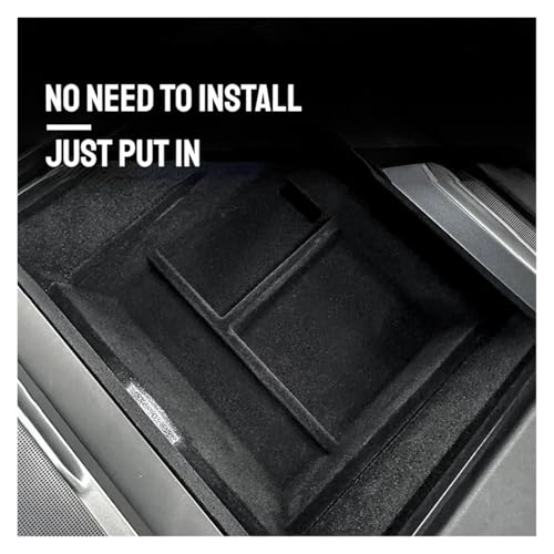 Car Storage Box Compatible For Tesla Model 3 2024 Center Armrest Hidden Box Cup Holder Console Organizer Car Box Accessories