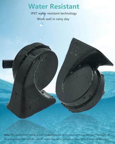 126dB Horn Kit Compatible with VW Jetta (3 Count)