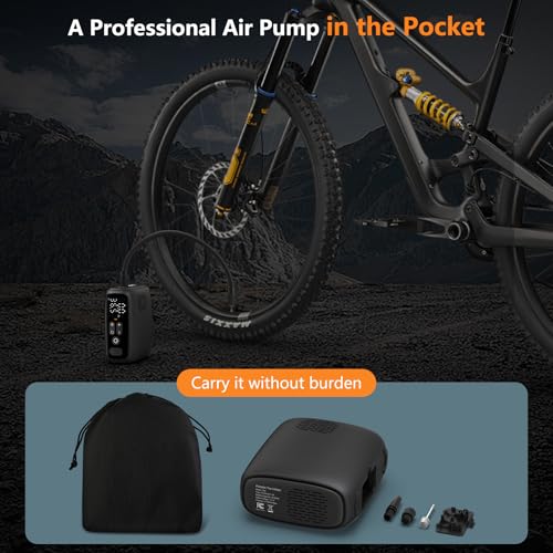 Tire Inflator Portable Air Compressor 150PSI (20000 Count)