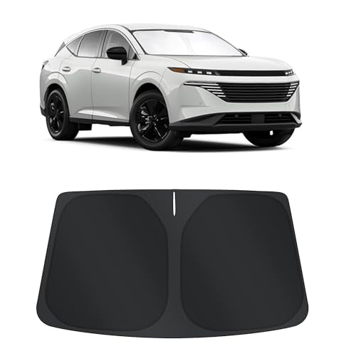 Sun Shade for Nissan Murano 2025 2026 Accessories Windshield Sun Shade Window Shade UV Rays Protection Sun Visor Cover with Steering Wheel Sunshade Storage Bag