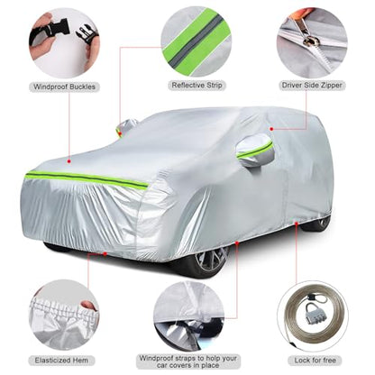 6 Layers Waterproof Car Covers Replace for 2020
