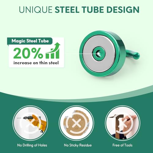 Magnetic Hooks Steel Tube Design for Cruise (10 Count)