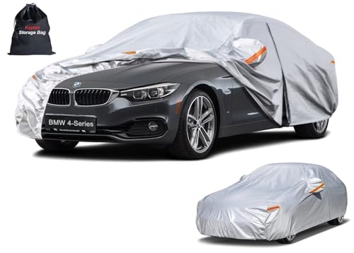 6 Layers Sedan Waterproof Car Cover for BMW 4