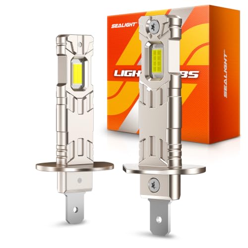 2026 Upgraded H1 LED Bulbs (2 Count)