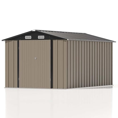 8 x 12 FT Metal Storage Shed for Outdoor