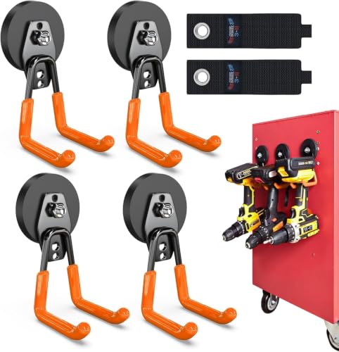Heavy Duty Magnetic Hooks (4 Count)