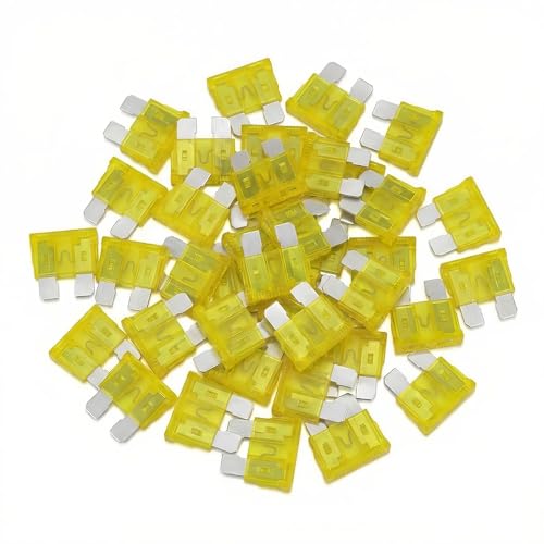 80Pcs) 20 Amp Standard Fuse, 20A Car Blade Fuses for Car/RV/Truck/SUV/Motorcycle/Boat (80 Count)