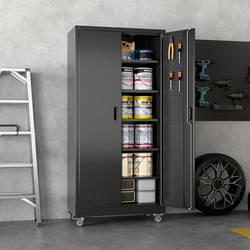 71" Metal Storage Cabinet