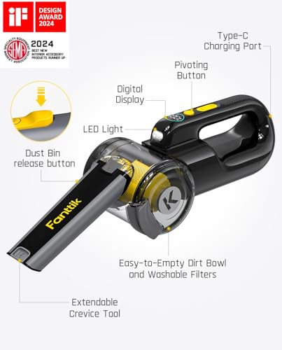 Fold V10 APEX Pivot Cordless Car Vacuum