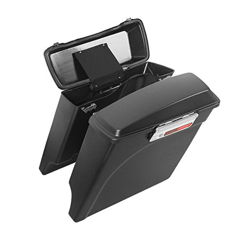 Motorcycle 5" Stretched Saddlebags Fit For Harley Touring 1993