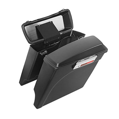 Motorcycle 5" Stretched Saddlebags Fit For Harley Touring 1993