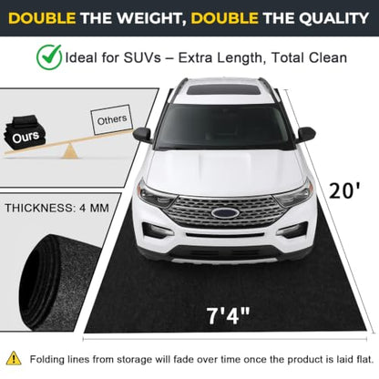 20' x 7'4" Garage Floor Mats