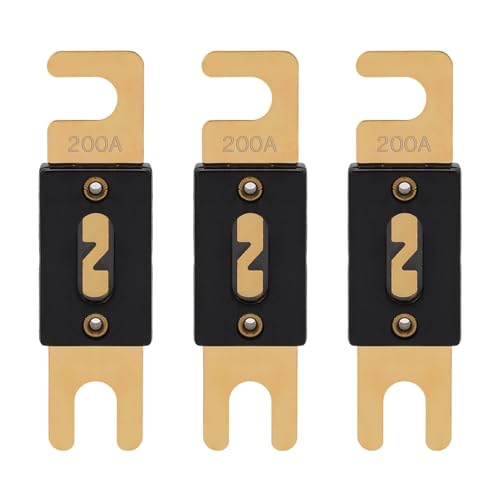 200A ANL Fuse 200 Amp Inline Blade Fuses 32V for Car Audio Inverter Automotive Stereo