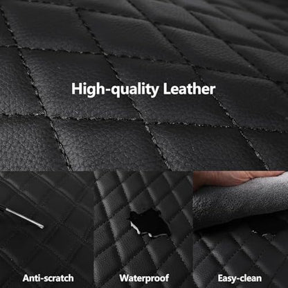 Faux Leather Full Set Car Seat Covers