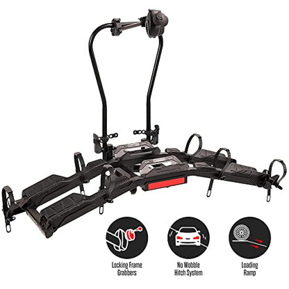 Destination E Hitch Bike Rack with Ramp for 2 Bikes (2 Count)