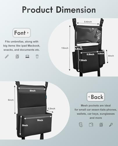 Car Organizer Storage Between Seats