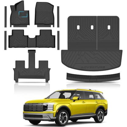 Floor Mats for 2026 Hyundai Palisade Accessories (10 Count)