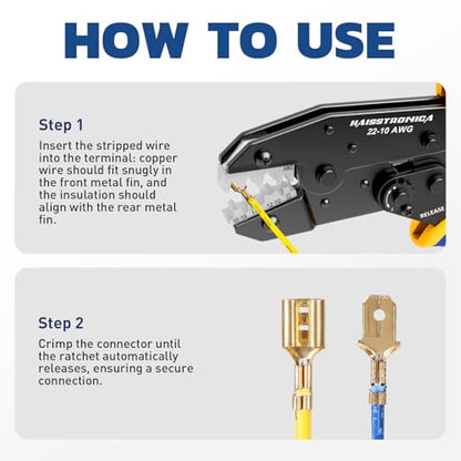 Crimping Tool for Open Barrel Terminals