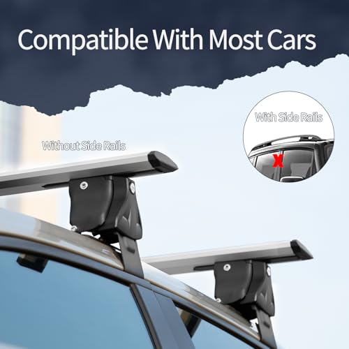 Universal 55" Roof Rack Cross Bars