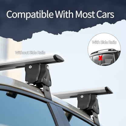 Universal 55" Roof Rack Cross Bars