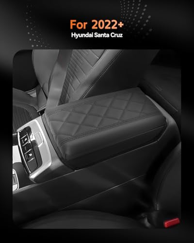 for 2022 2025 2026 Hyundai Santa Cruz Center Console Cover Armrest Box Cover for Santa Cruz Pickup