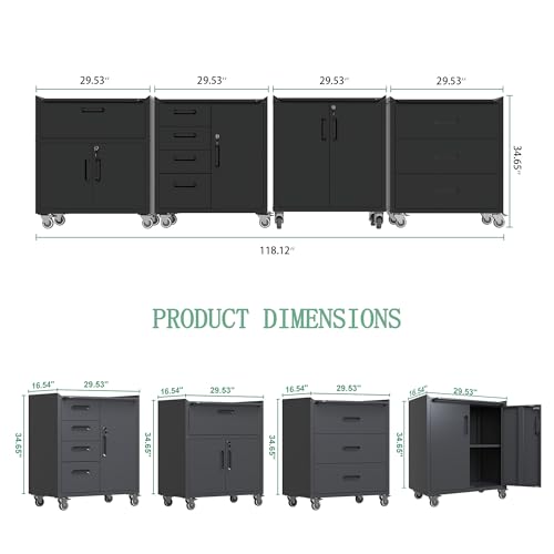 Garage Tool Cabinet Set