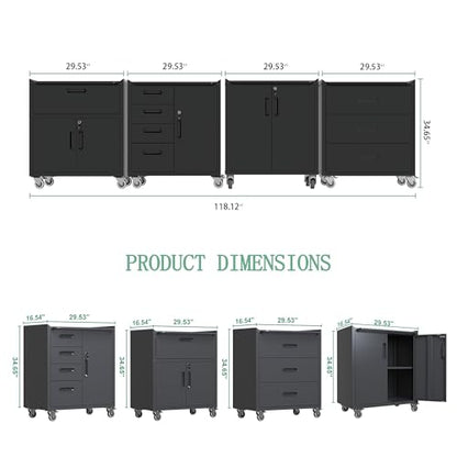 Garage Tool Cabinet Set