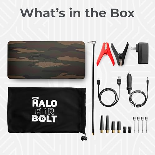 Bolt Air 58830 Portable Car Battery Jump Starter