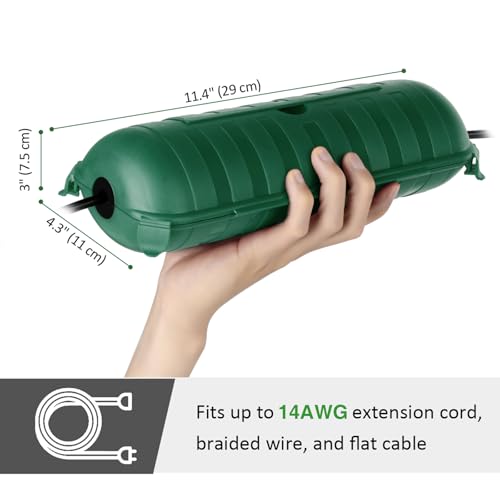 Outdoor Extension Cord Safety Cover