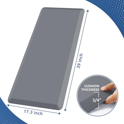 0.8" Thick Kitchen Mat Cushioned Anti Fatigue Rug Comfort Floor Mats