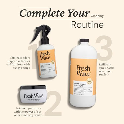 Orange Odor Eliminator Spray & Air Freshener Refill (32 Fl Oz)