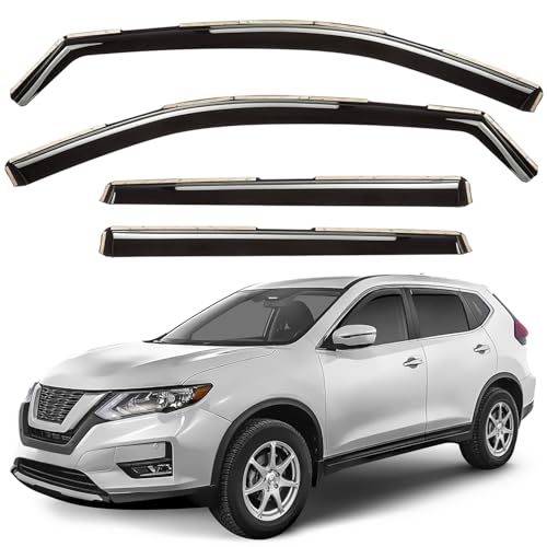 Window Deflectors Smoke Tinted In (4 Count)