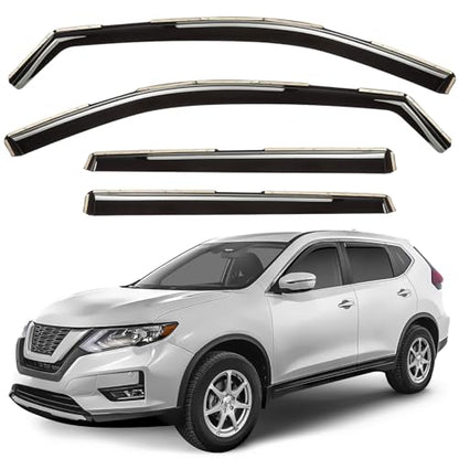 Window Deflectors Smoke Tinted In (4 Count)