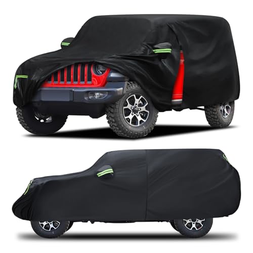 Car Cover Custom Fit for Jeep Wrangler 4 Door 2006