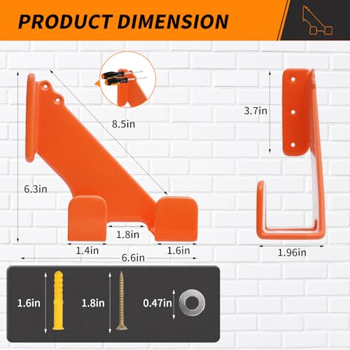 Chainsaw Holder Wall Mount