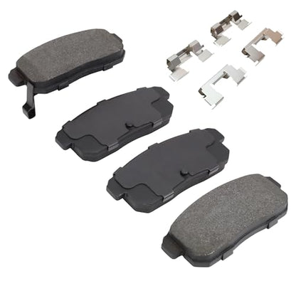 Rear Semi Metallic Brake Pads