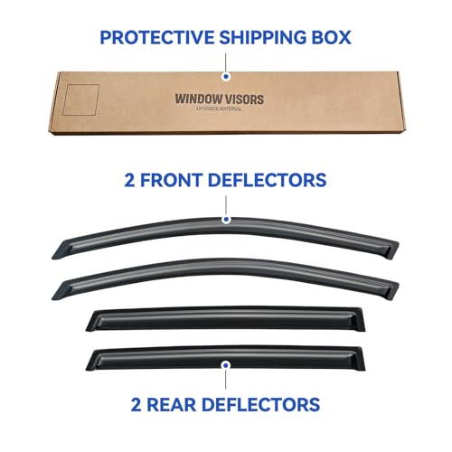 Window Visors Rain Guards for 2007