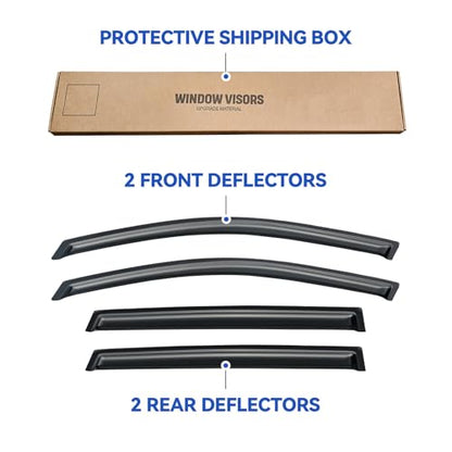 Window Visors Rain Guards for 2007