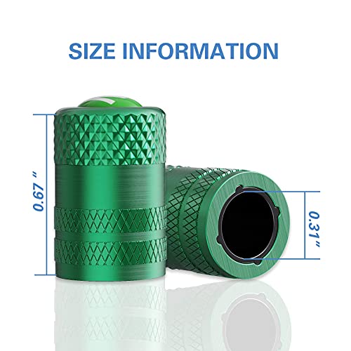 Tire Valve Stem Caps (4 Count)