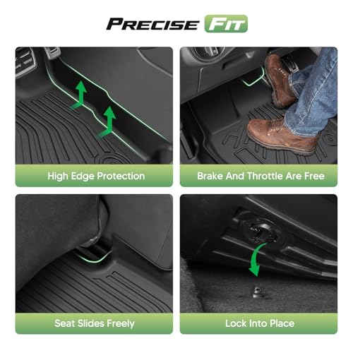Floor Mats for Toyota Tacoma Hybrid 2024 2025 2026