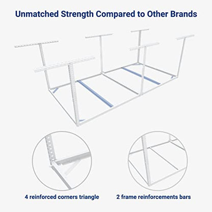 4x8 Overhead Garage Storage Rack (2 Count)