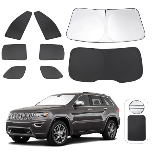 Window Shades for Jeep Grand Cherokee 2011 (8 Count)