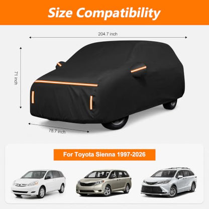 Car Cover for Toyota Sienna 1997