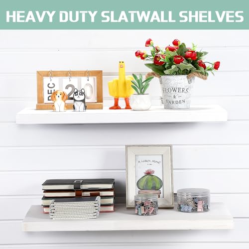 Wooden Floating Shelves for Wall Set of 4 (4 Count)